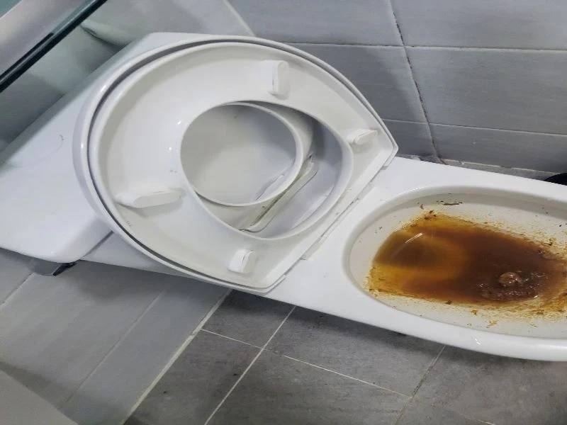 분당 변기막힘 작업사례 7