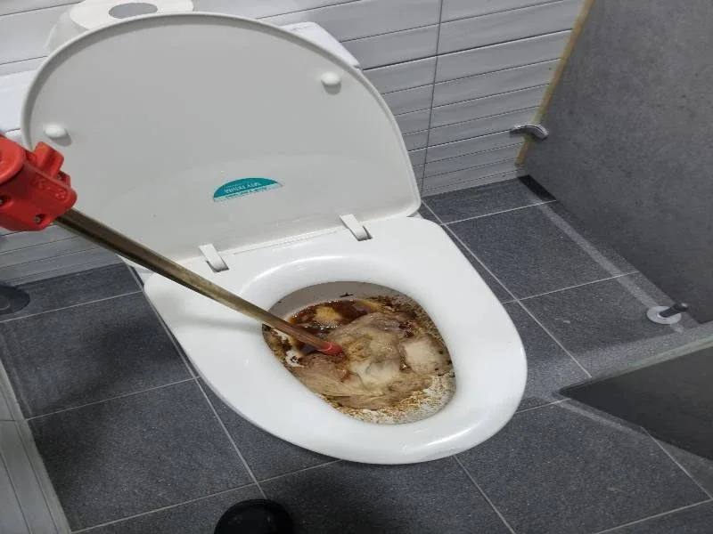 분당 변기막힘 작업사례 12