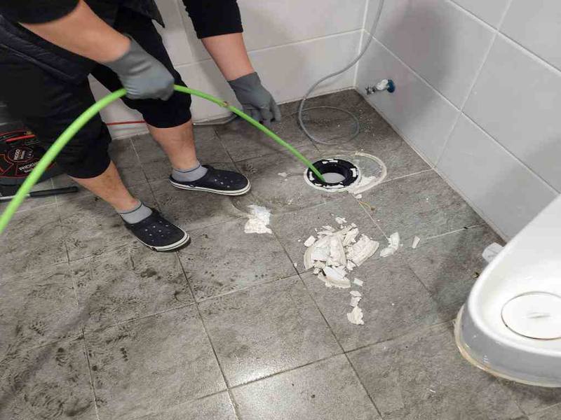 분당 변기역류 작업사례 6